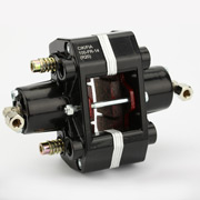 brake caliper hydraulic 2-pod black CIK/FIA
