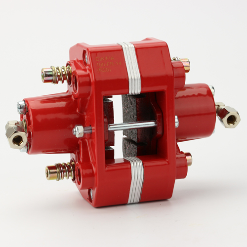 pince hydraulique 2-piston rouge CIK/FIA