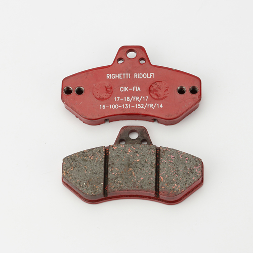 brake pad red soft for mech. and hydraulic brake