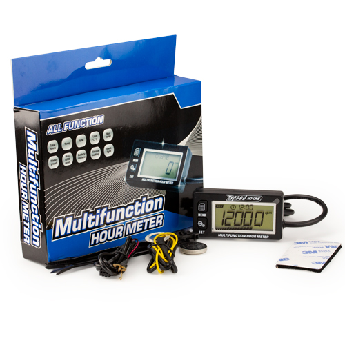 Speed rev.-counter and hour meter digital for 2-/4-stroke