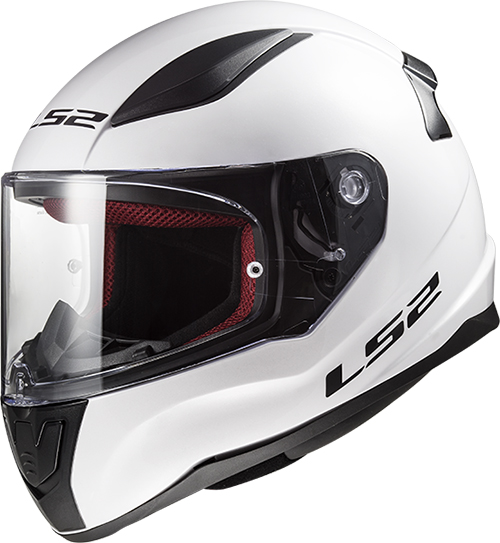 Helm LS2 SOLID weiss