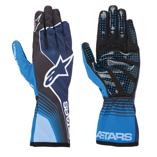 Alpinestars gants Tech 1K Race KID V2 Future bleu-foncé/bleu