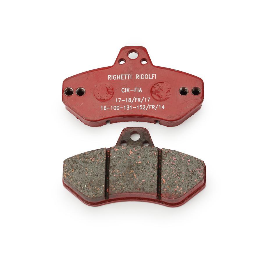 Plaquette pour frein mech. + hyd. doux CIK-FIA