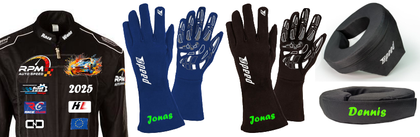 !Speed Racewear Impression numérique de personnalisation