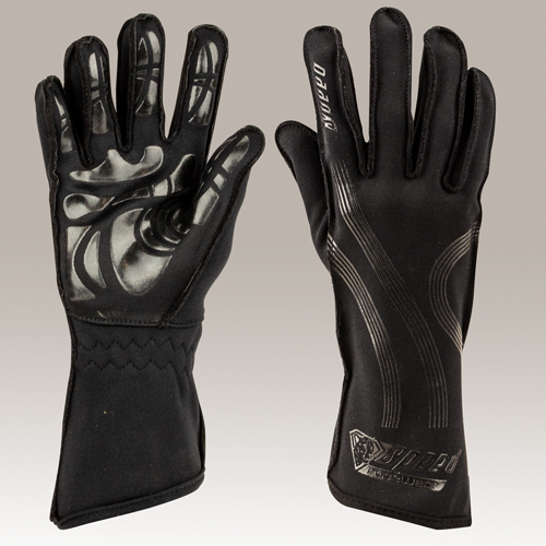 Speed Handschuhe | ADELAIDE G-1 | schwarz Karthandschuhe