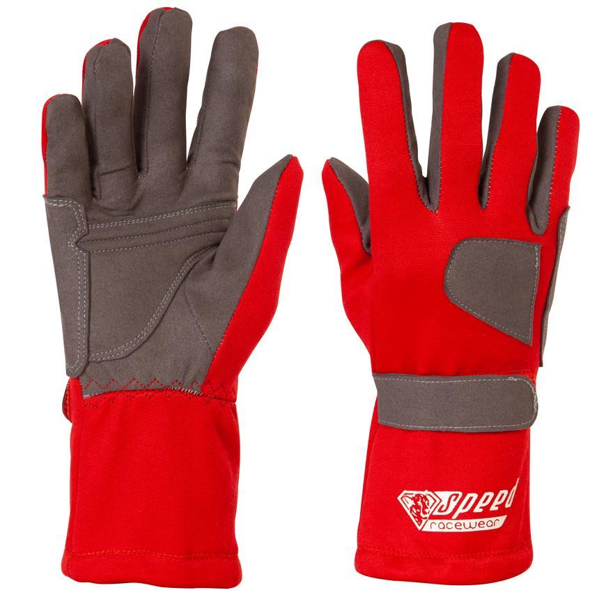 Speed Kart gloves | SYDNEY G-1 | red