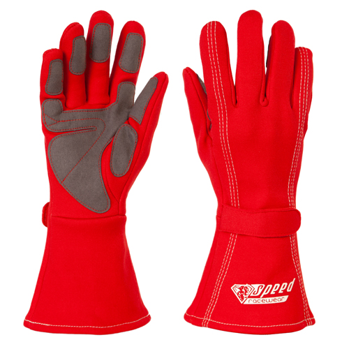 Speed Kart gloves | AUCKLAND G-1 | red