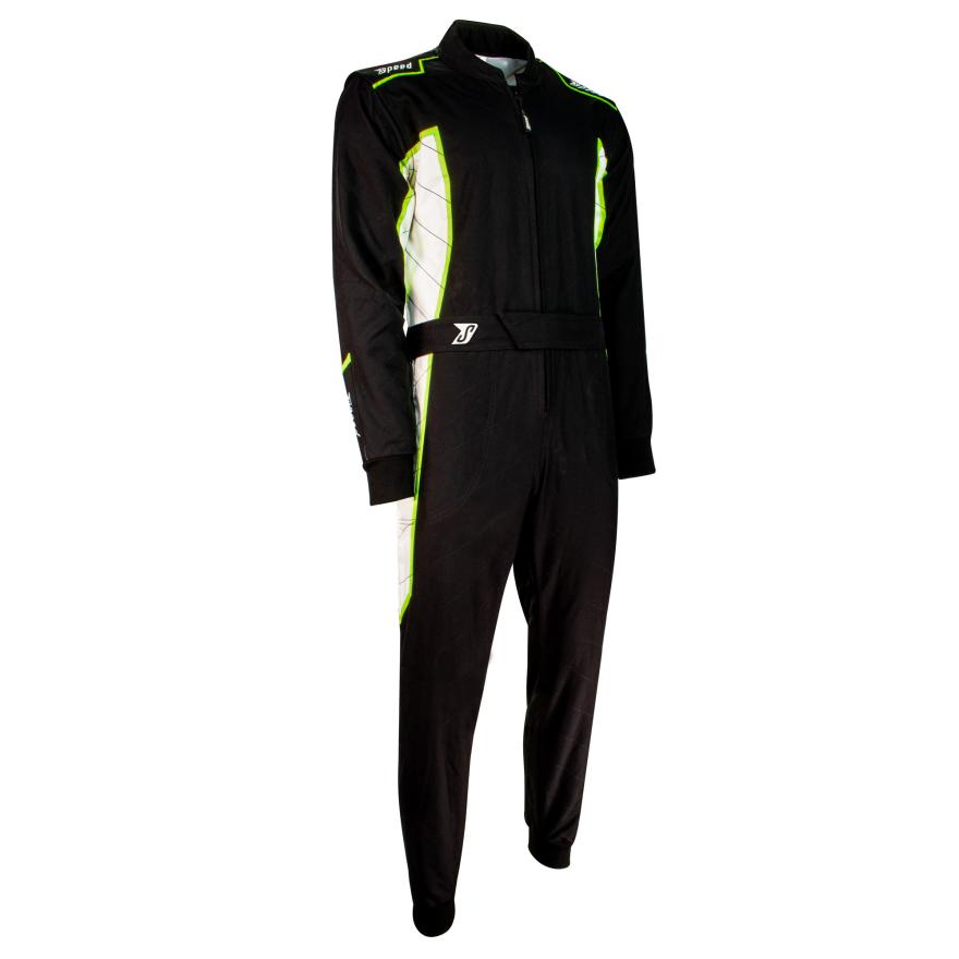 ! Speed Kart Overall IMOLA RS3 schwarz-neongelb-weiss