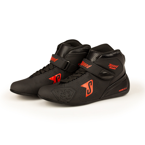 Speed Chaussures de kart | ROME KS-4 | noir-rouge