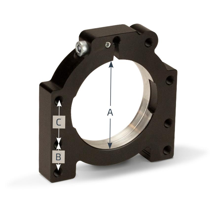 support pour roulements axe | Ø 80mm f. 40+50mm axle