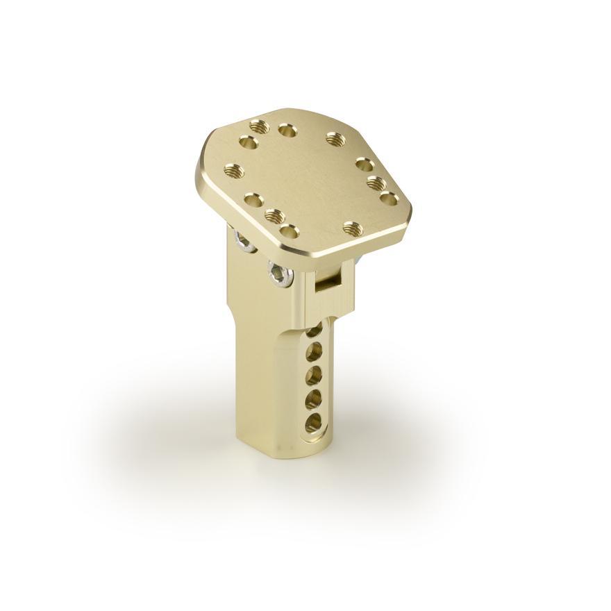 Lenkradaufnahme einstellbar L:86mm Farbe Magnesium; 0°; 8°, 16° + 24°
