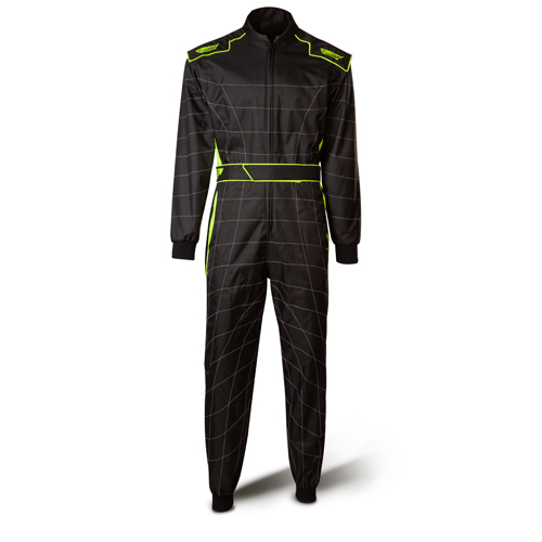 Speed Kart Suit Cordura ATLANTA CS-1 black,neon yellow