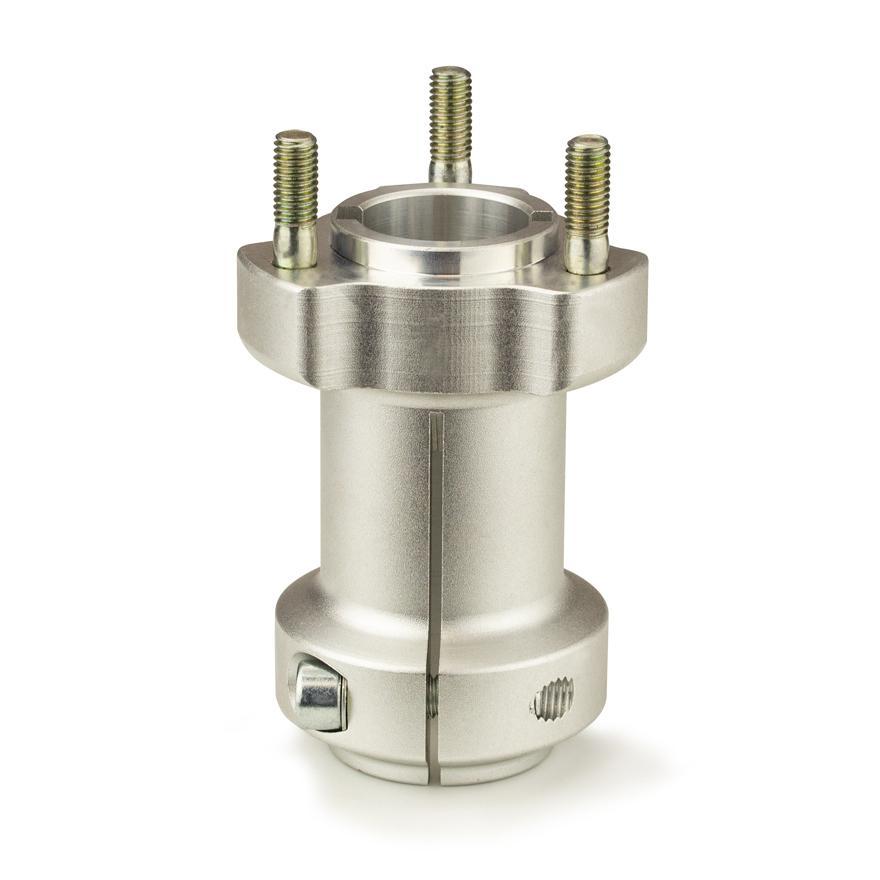 moyeu arriere | 30 mm x 95 mm | argent